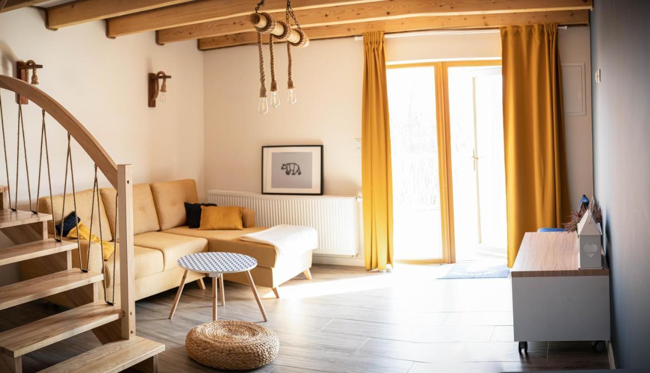 Bieszczadzki Hals - Dom Blizniak Apartment Polanczyk Luaran gambar