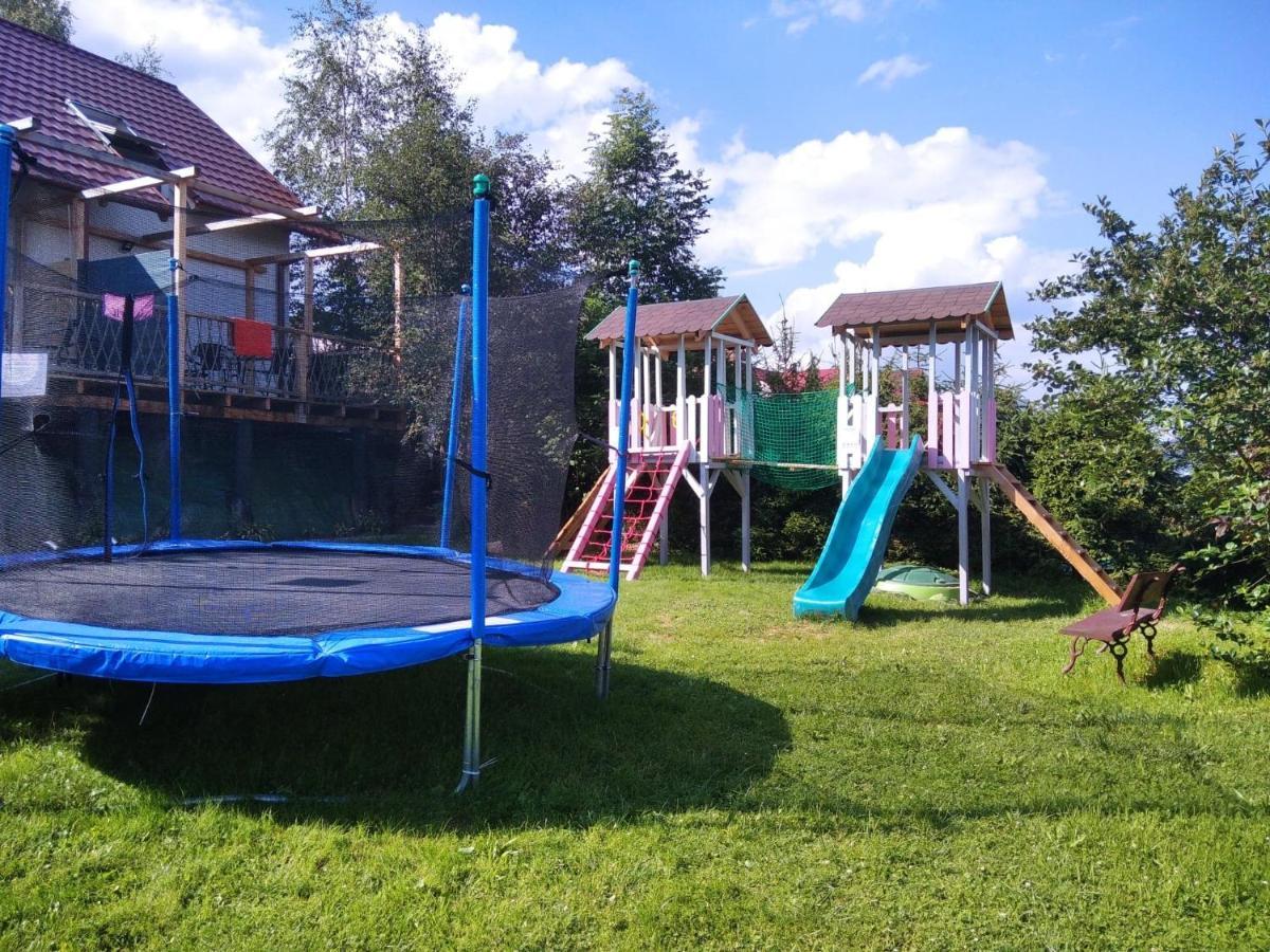 Bieszczadzki Hals - Dom Blizniak Apartment Polanczyk Luaran gambar